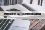 世界杯新配色（2022年世界杯球衣谍照曝光）