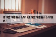 足球篮球还有什么球（足球篮球还有什么球图片）
