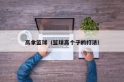 高拿篮球（篮球高个子的打法）