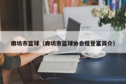 廊坊市篮球（廊坊市篮球协会程登富简介）