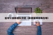 篮球公园新疆队夺冠（新疆篮球主场在哪）